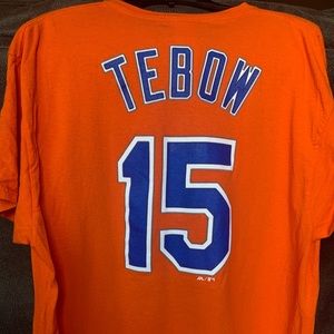 Tim Tebow Mets tshirt size XL